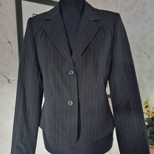 Apt. 9 Gray Blazer Tailored Professional Style